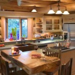 log cabin kitchens