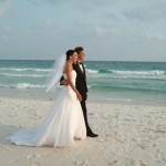 beach wedding pictures